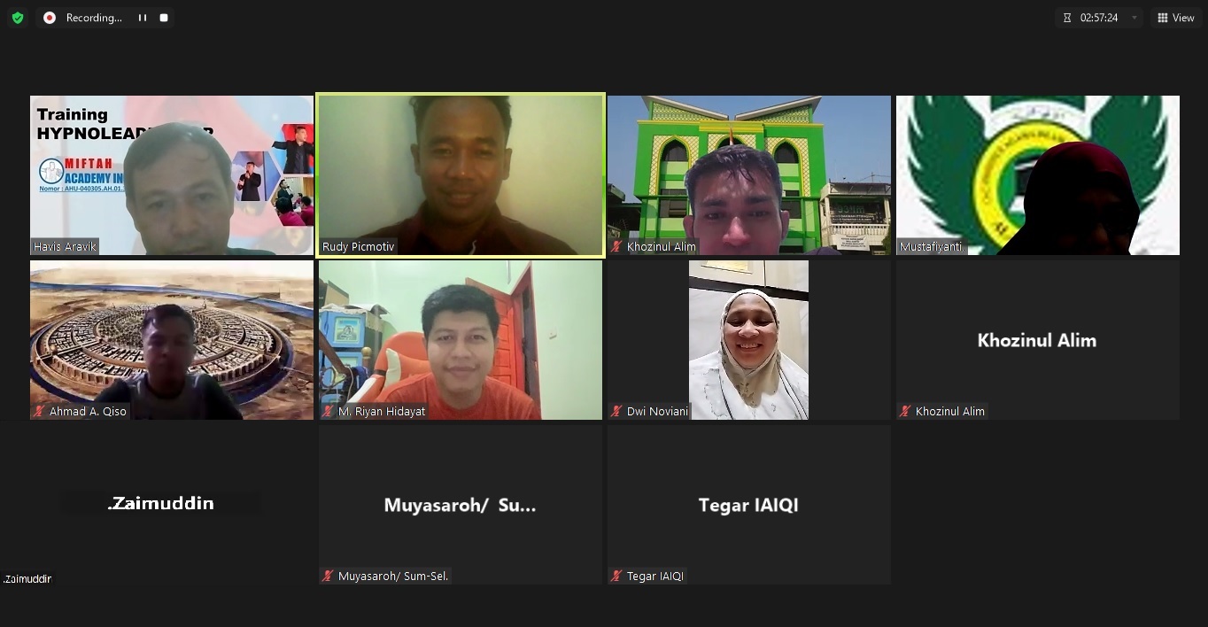 Rapat Pengisian Borang Akreditasi Jurnal Symfonia: Jurnal Pendidikan Agama Islam di IAIQI Indralaya